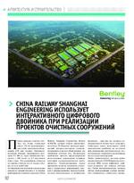 China Railway Shanghai Engineering использует интерактивного цифрового двойника при реализации проектов очистных сооружений