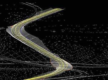 3D-модель проектируемых железнодорожных путей