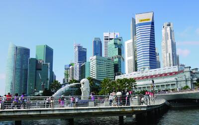Рис. 12. Маленький Сингапур давно уже стал местом, где внедряются самые современные строительные технологии