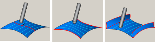 SolidCAM. Фрезерная 5D-обработка. Стратегии обработки: «Перпендикулярно к кривой», «Между двумя кромками», «Между двумя поверхностями»