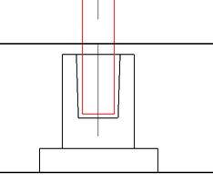 Установка сборной железобетонной колонны в стакан фундамента с зазором 50 мм